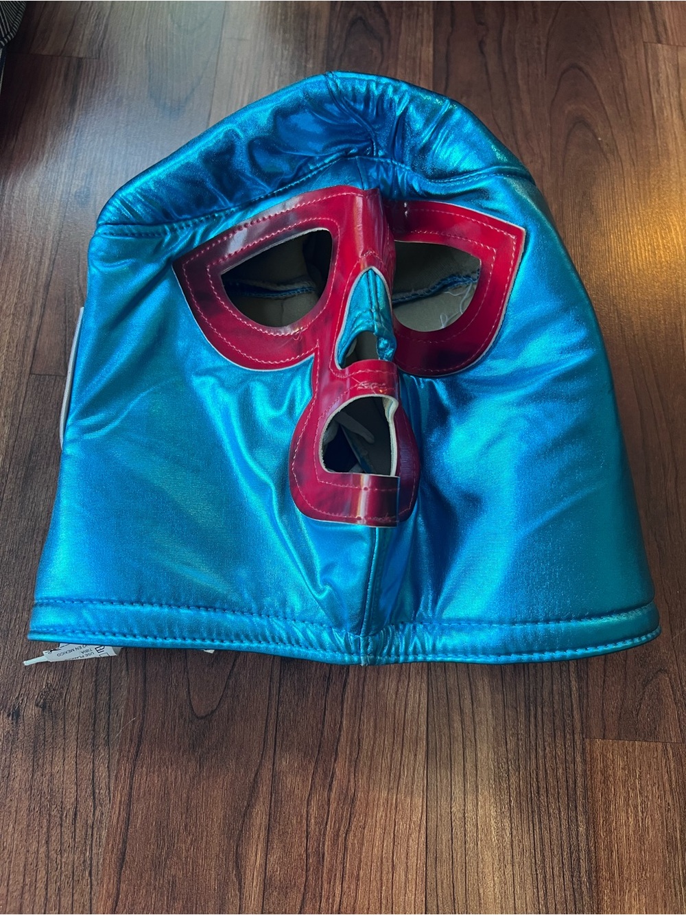 Nacho Libra Lucha Libre Luchador Wrestling Mask Halloween Costume Blue Red
